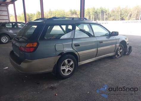 2001 Subaru Outback из США, поврежденный, VIN 4S3BH675217640256